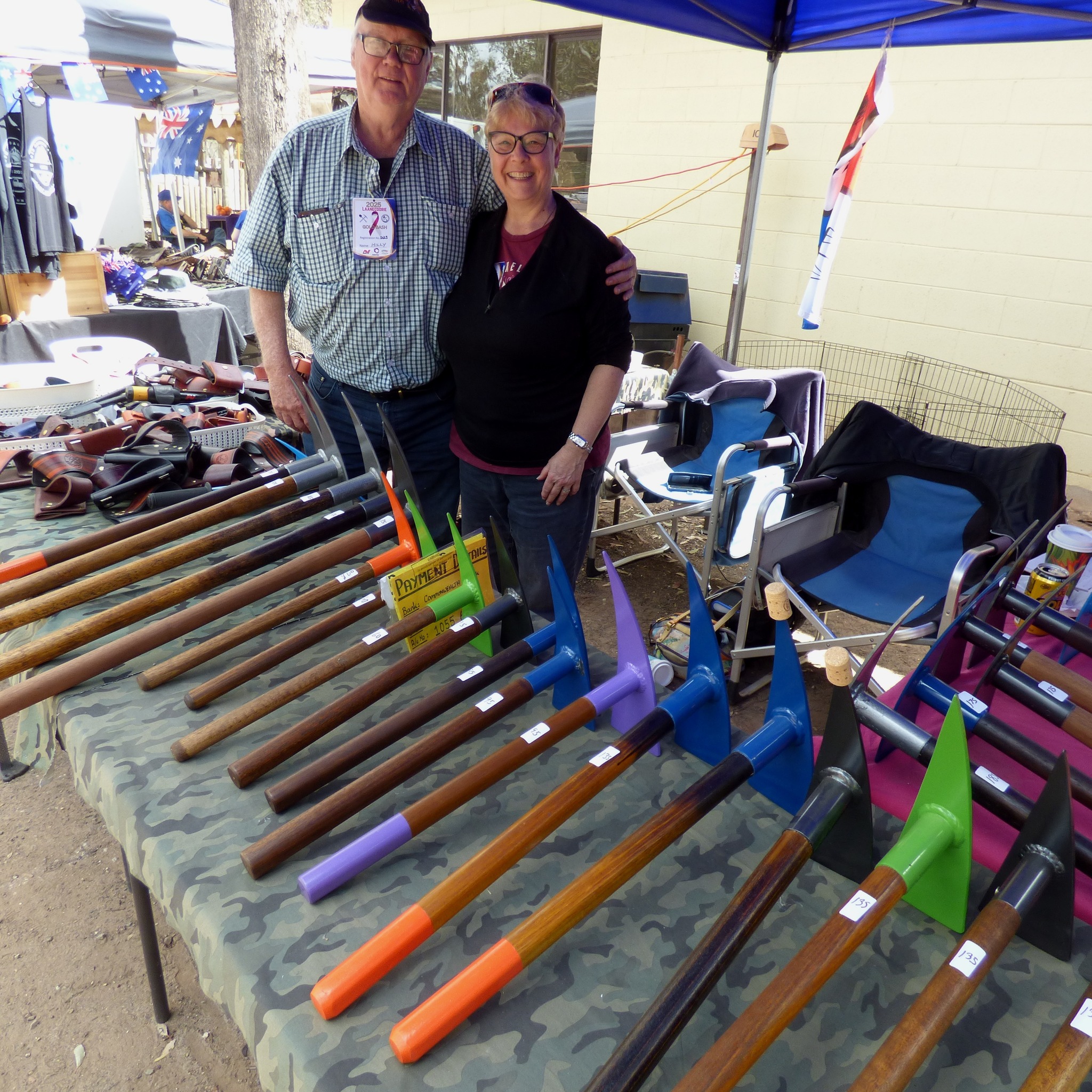 Paw Tribe market stall at the Laanecoorie Gold Bash